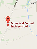 Acoustical Control Location on Map